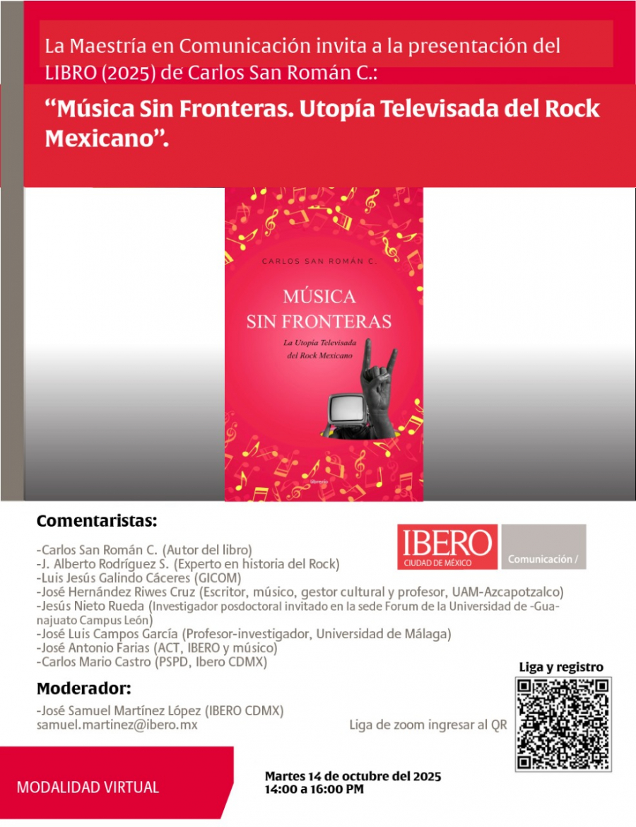 Presentación del LIBRO (2025) de Carlos San Román C.: 